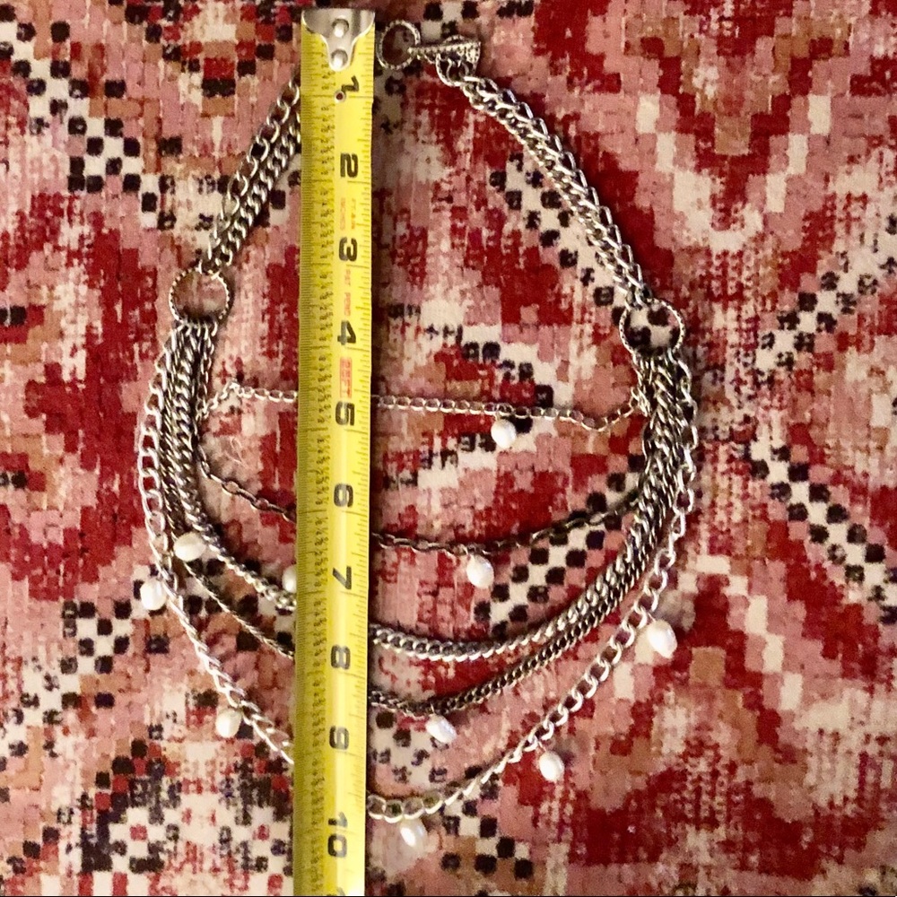 Stella And Dot Avery Silver Tone Necklace - Picture 6 of 10